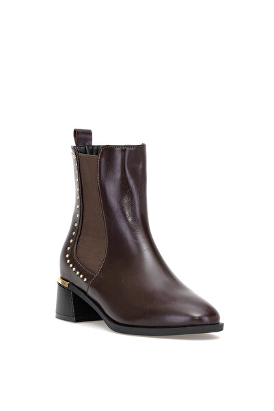 Ayakkabı Fuarı Elit Pm180 K9782 Women's Chelsea Boots Brown