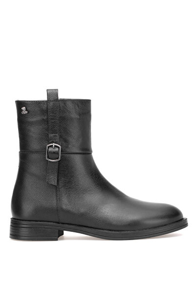 Venüs 2552701K Γυναικείες Μπότες από Γνήσιο Δέρμα Κλασικές Μαύρες