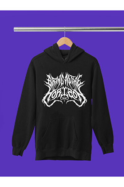 MAGORS BRING ME THE HORIZON Hanorac rock cu glugă, cu mânecă lungă, din bumba...