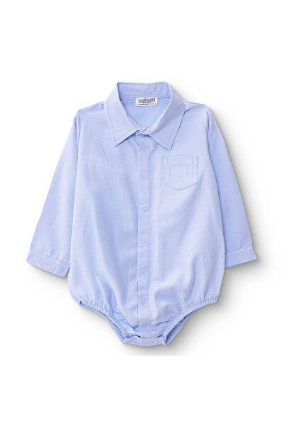 ebebek Hello Baby HelloBaby Erkek Bebek Uzun Kol Body Oxford Gömlek Yaka Uzun...