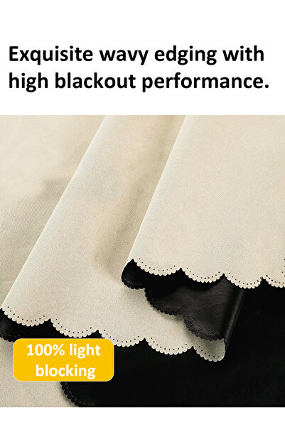 Generic Velcro Curtains, 100% Blackout, 1 Panel, 1.5mW *2mH, Fits Windows 0.75-1m Wide, Black