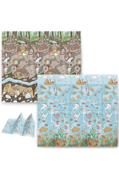 Other Covoraș educațional pliabil din spumă 200 x 180 x 1 cm Nukido NK-340 oc...