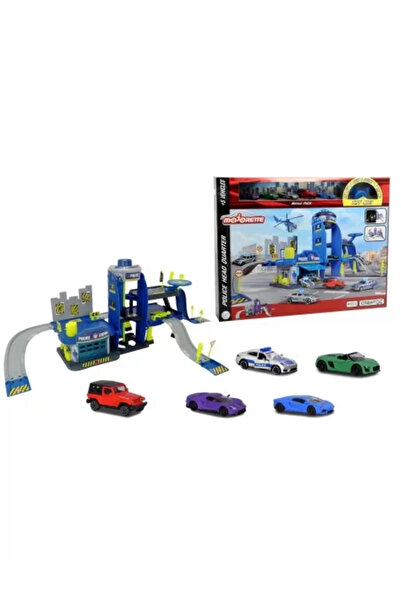 Majorette CREATIX SET SECTIA DE POLITIE CU SUNETE SI LUMINI