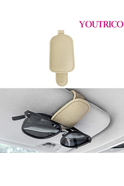 Youtrico 1PCS Sunglass holder is suitable for car sun visor/glass,Magnetic Ge...