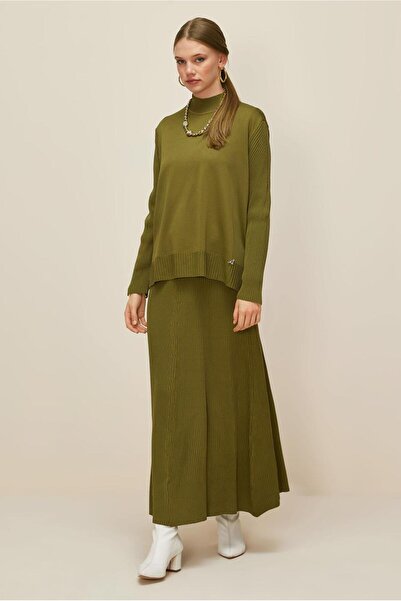 Alvina Tricot Suit with Skirt 45860