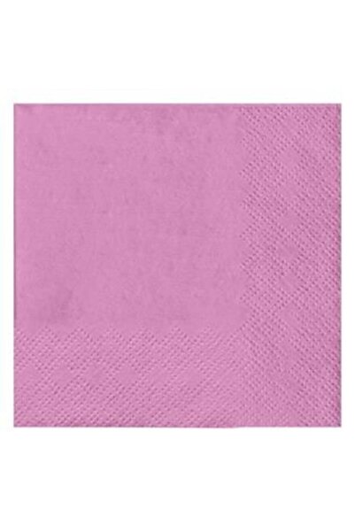 SHOPIENS Table Napkins with 2 Layers Pastel Lilac 21 x 21 cm - 25 pcs