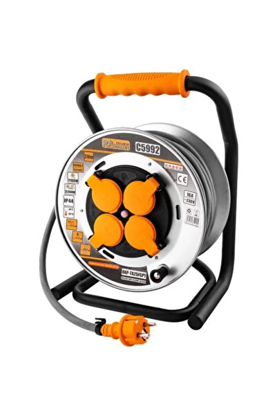 richmann exclusive Priemyselný elektrický predlžovací kábel na cievke, 20 m, ...