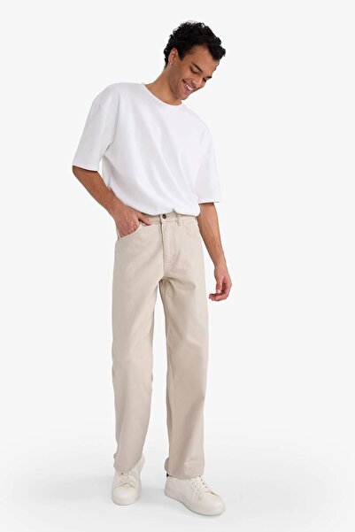 DeFacto Loose Fit Straight Leg Jeans G3788Ax25Au