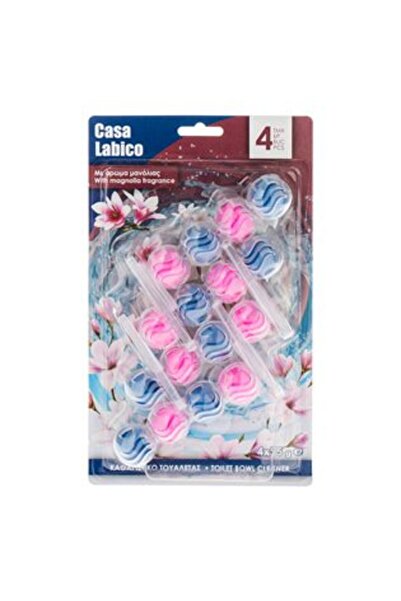 Casa Labico Toilet Freshener with Magnolia Aroma - 4 pcs