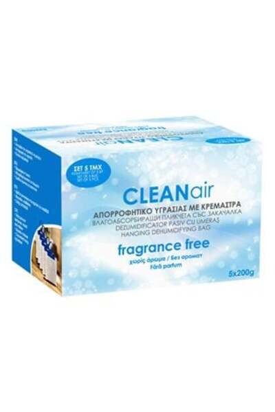 SHOPIENS Passive Dehumidifier Bag with Hanger Odorless 200g - 5 pcs