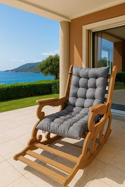 mymo dizayn KATLANABİLEN AYAKLIKLI SALLANAN TV-DİNLENME KOLTUĞU-EMZİRME KOLTU...