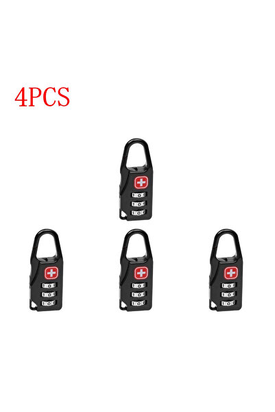 Choice 4 قطع - 1-8 قطع حقيبة حقيبة ظهر محمولة من سبيكة معدنية للسفر في الهواء...