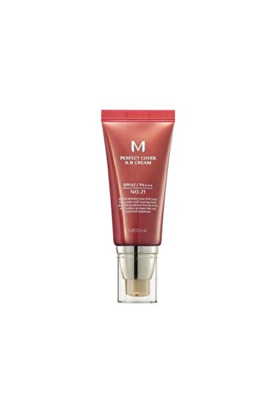 Missha كريم بي بي إم بيرفكت كوفر بعامل حماية من الشمس 42 بيج فاتح 21 - 50 مل