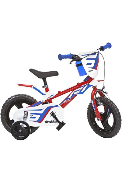 JollyMag Bicicleta copii Dino Bikes 12' R1 rosu