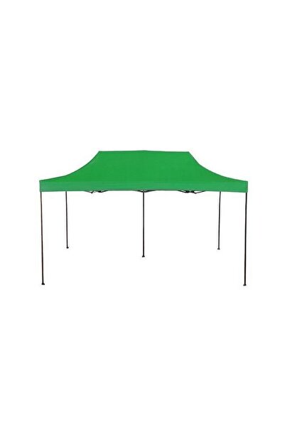 JollyMag Pavilón pre záhradu/komerčný, kovový rám, poddajný, zelený, 6x3x3 m,...