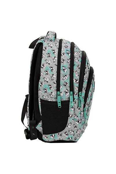 OEM Ergonomická detská školská taška BackUP, 4 priehradky, vzor šteniatka PLB5A08