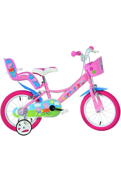 JollyMag Bicicleta copii Dino Bikes 14' Peppa Pig
