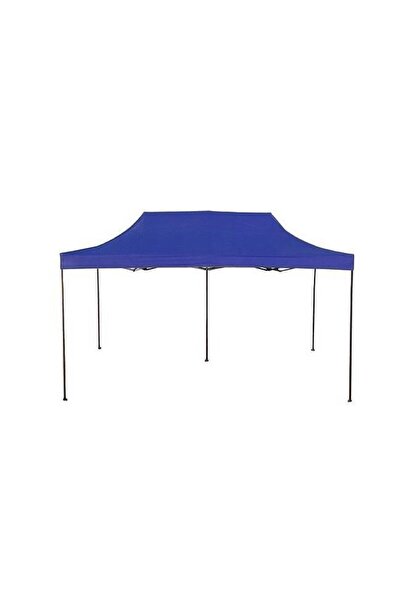 JollyMag Pavilón pre záhradu/komerčný, kovový rám, poddajný, modrý, 6x3x3 m, ...