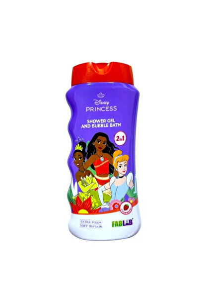 NİCKELODEON نيكلوديون جل استحمام للاطفال 475 مل فاب لاب برنسيس