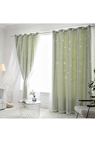 KYD ستارة معتمة من فابريك نيشن، مكونة من لوحة واحدة، معزولة حرارياً، 100 × 25...