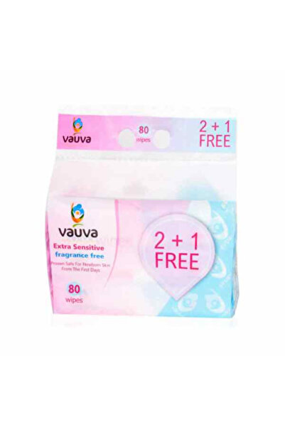 fofa فوفا مناديل مبلله للاطفال البشرة الحساسة 80 عبوه 2+1 مجانا