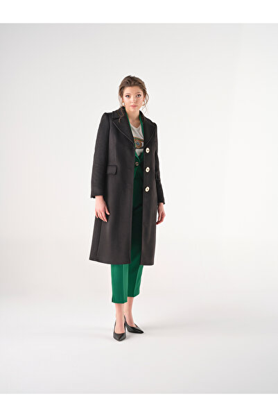 Cristina Barros Elegant Long Coat / Overcoat