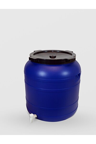 JollyMag 150 liter canister, with tap and screw cap, Sterk, Blue Plastic