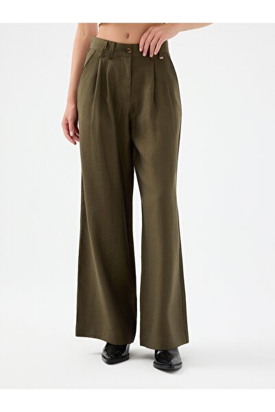 Loft Women's Canvas Pants Lf2041261 Khaki