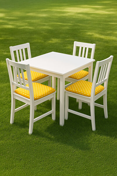 LADYNİL 1 штука прив'язувана подушка для стільця | Квадратна Нижня частина Сад Балкон Кухня