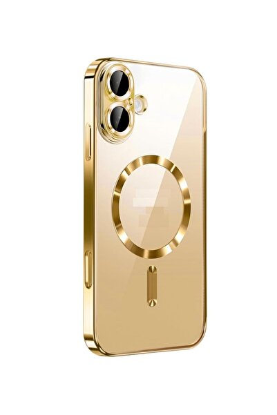 UnDePlus Apple iPhone 17 için Magsafe ile uyumlu Kılıf Kamera Lensli Korumalı...