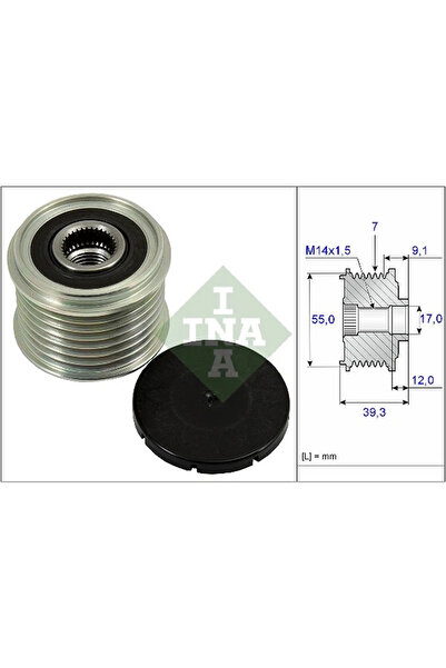 FAG Sistem Roata Libera Generator Suzuki Grand Vitara 2