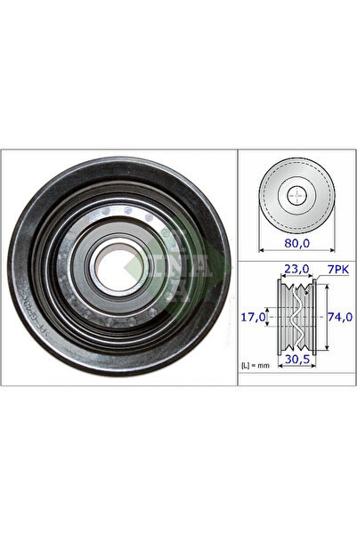 FAG Rola Ghidare/Conducere Curea Transmisie Ciimo Ciimo Honda Accord 8/Accord 9