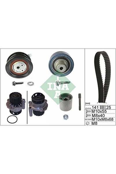 FAG Set Pompa Apa + Curea Dintata Seat Ibiza 3 Skoda Fabia 1