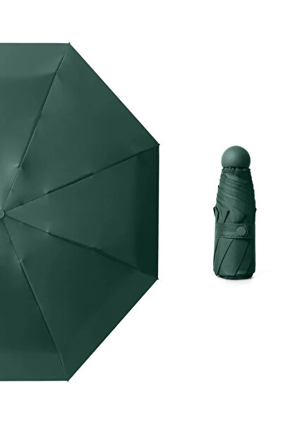 Onetick Kapsül Şemsiye Tam Otomatik Rüzgarda Kırılmayan Çantalı Şemsiye (6 Telli)