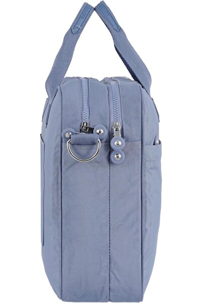 Caprice Collection Laptop Bag, 15.6" Padded Sleeve, Water-Resistant Nylon, Organizer Pockets BSD-KP026 (LAVENDER)