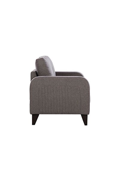 Danube Home London 2-Seater Fabric Sofa - Ash Grey, Solid Wood Frame, 2-Year Warranty, Stylish & Comfortable