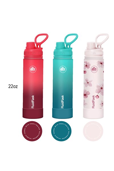 ARGTE FluidFlask 22oz Insulated Water Bottle