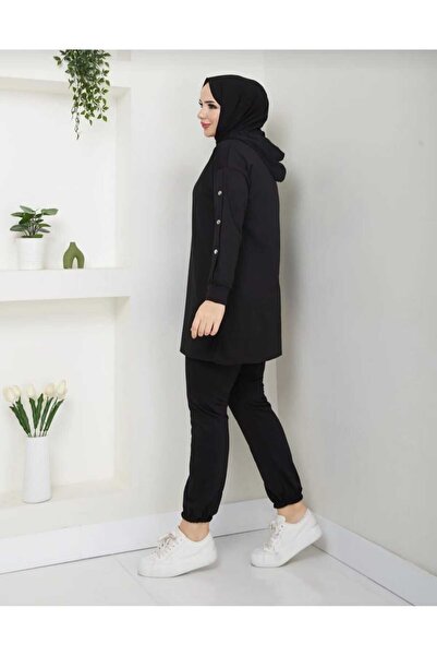 Moda Krash Çit Çit Detay 2 İpi̇lk Sports Suit