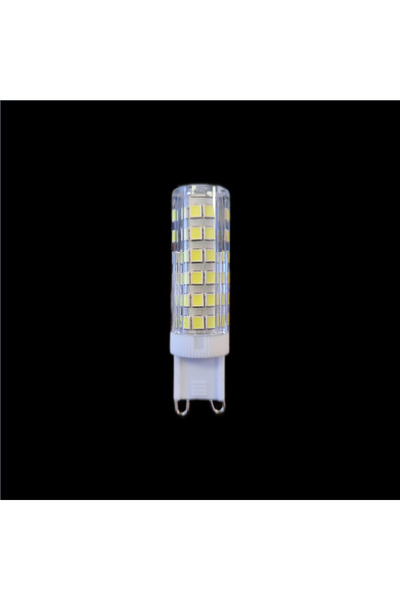 RFAN Set of 10 x LED Bulbs, G9, Neutral Light, 4000K, 9W