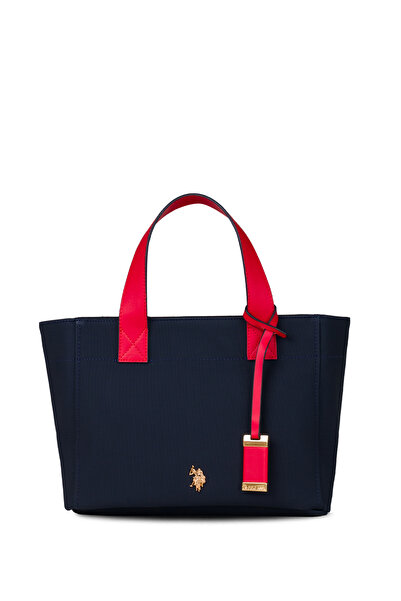 U.S. Polo Assn. Geantă de umăr pentru femei albastru-marin-roșu Us26304