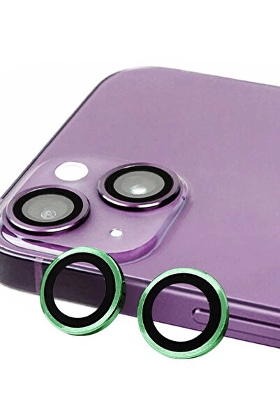 lowell home iPhone 13 Mini Raze Metal Camera Lens - Green-(5796) - Loho1831-9132