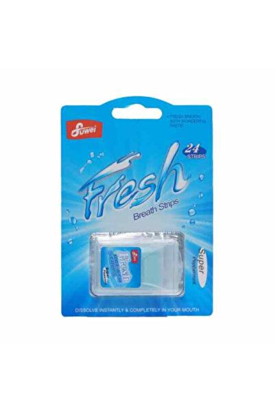 Fuwei فوي شرائط معطرة للفم 24 قطعة فريش النعناع القوي