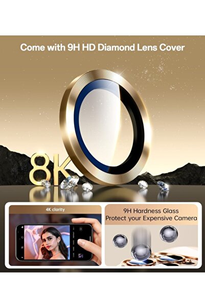 UnDePlus Compatible with Magsafe for Apple iPhone 17 Pro Max Case Transparent Silicone Cover with Camera Lens Protected