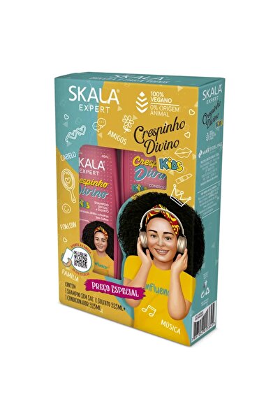 SKALA Kit Expert Shampoo+Condicionador Crespinho Divino 325ml