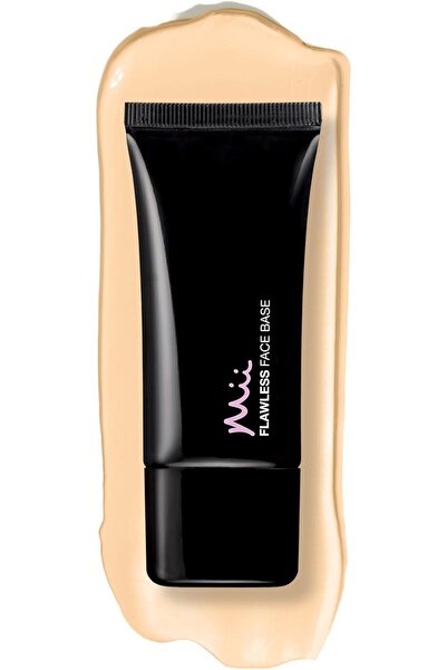 mii كريم أساس سائل خفيف الوزن بتغطية متوسطة وخالية من العيوب من كوزماتيكس، لون مثالي