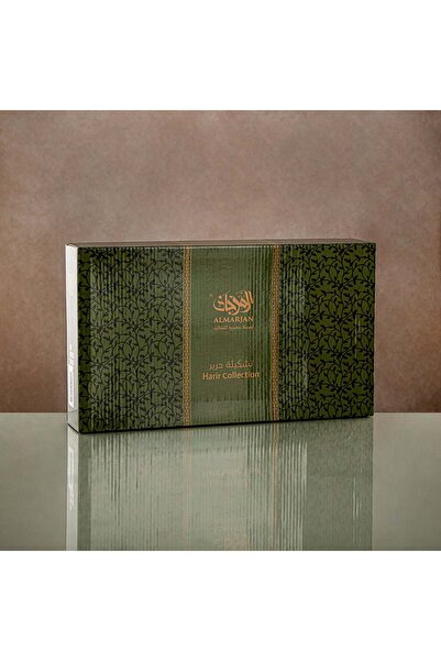 Radin Almarjan Tea Cup & Saucer Set Clear & Gold 6 pieces