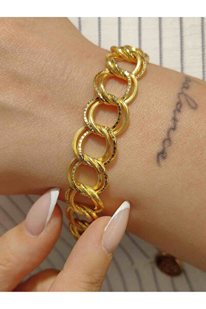 nasipkuyumcu SAMANYOLU KALEMLİ 14 AYAR ALTIN BİLEKLİK KNY02561