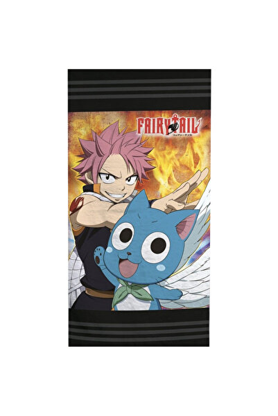 Fairy Tail prosop de baie, prosop de plajă 70x140cm (Uscare Rapidă)