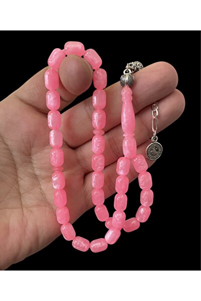 Trikala Özel İşçilikli Özel Döküm Opal Tesbih 10x7mm