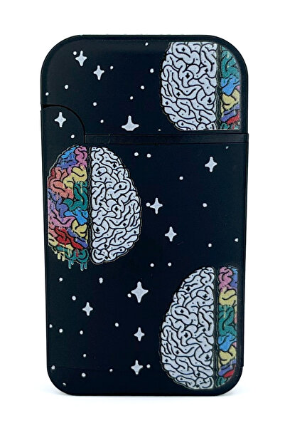 Zengaz Cool Tasarım Jet Alev Çakmak - Colorful Mind